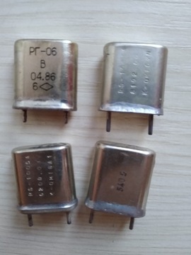 Rezonatory kwarcowe OMIG i RG różne kpl=5