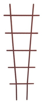 Drabinka podpórka do roślin kwiatów biała 67cm