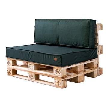Poduchy ogrodowe na euro palety PIANKA 120x65x15