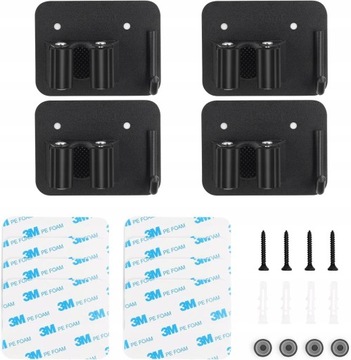 4X САМОКЛЕЯЩИЕСЯ ВЕСЕЛКИ ДЛЯ ШВАБРЫ И МЕТЛЫ