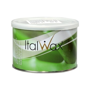 ITALWAX wosk puszka do depilacji 400ml ALOESOWY