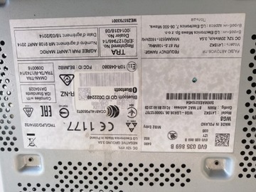 SKODA FABIA III 6VO РАДИО