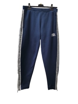 Spodnie Dresowe Umbro Granatowe r. S z Zamkami