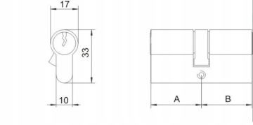 ВСТАВКА ДЛЯ РУЧКИ ЗАМКА КАЛИТКИ АНТРАЦИТ 7016