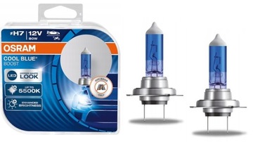 ŻARÓWKI H7 OSRAM 80W 5500K COOL BLUE BOOST NEXT GEN BARWA BIAŁA