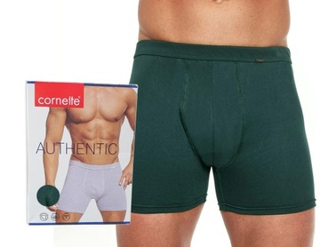 BOKSERKI MĘSKIE CORNETTE AUTHENTIC PETROL 3XL