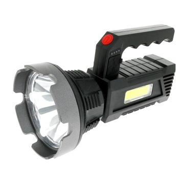 LATARKA SZPERACZ LED AKUMULATOROWA TAKTYCZNA USB