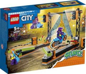 60340 LEGO CITY WYZWANIE KASKADERSKIE OSTRZE
