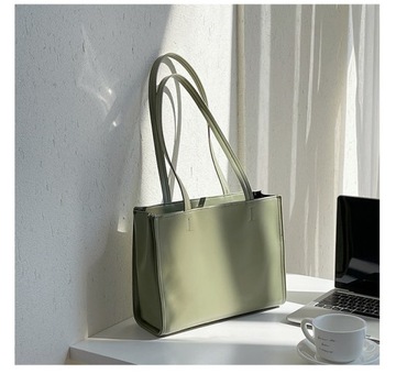 Women's Casual Tote Fashion Solid Leather Large