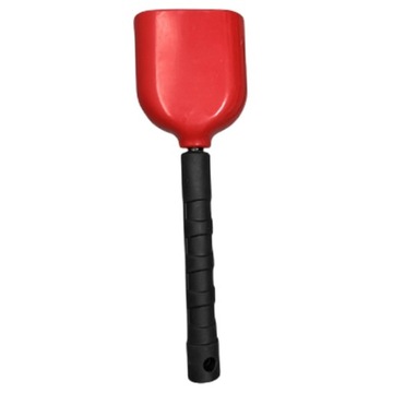 Коровий колокольчик с ручкой, обучающая игрушка с шумом, удобная ручка, красный L