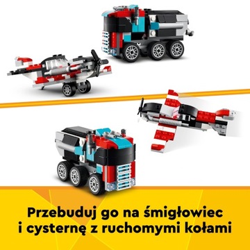 LEGO Creator Бортовой грузовик и вертолет 31146