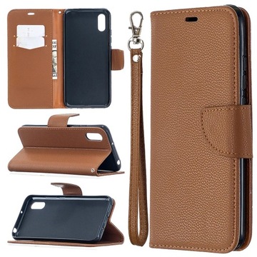 Skórzany Etui Pokrowiec dla Xiaomi Redmi 9A