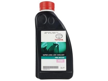 OE TOYOTA ОХЛАЖДАЮЩАЯ ЖИДКОСТЬ РОЗОВАЯ ПРЕДВАРИТЕЛЬНАЯ СМЕШАННАЯ 1Л