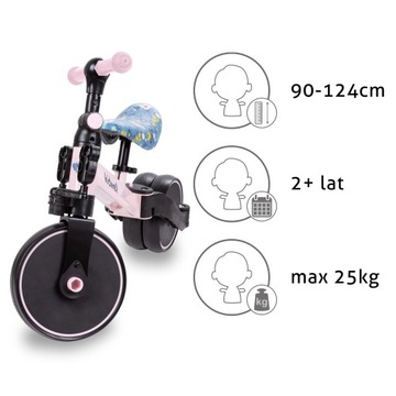 Беговел Kidwell Pico 3-в-1 с педалями