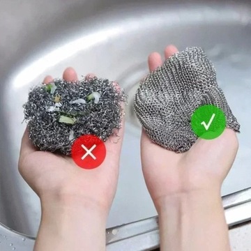 Салфетка для чистки посуды, 10 шт.