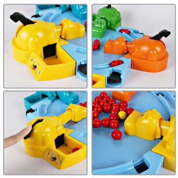 ИГРА НАВЫКОВ ДЛЯ 4 ЧЕЛОВЕК ГОЛОДНЫЙ БЕГЕМОТА ДЛЯ ДЕТЕЙ СЕМЬИ