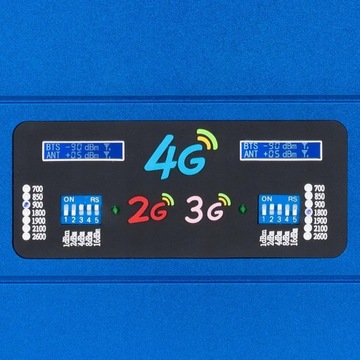 Wzmacniacz EGSM/4G BLUE C10 z regulacją