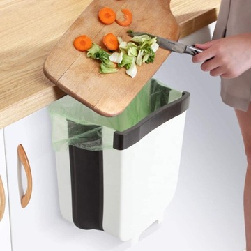 AG240F WISZĄCY KOSZ SKŁADANY BIAŁY