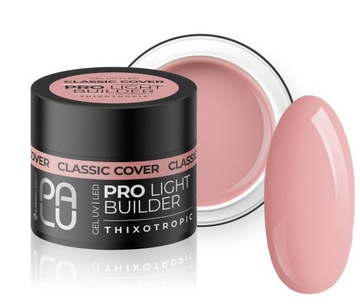PALU PRO LIGHT BUILDER ŻEL DO PAZNOKCI Z TIKSOTROPIĄ CLASSIC COVER 90G