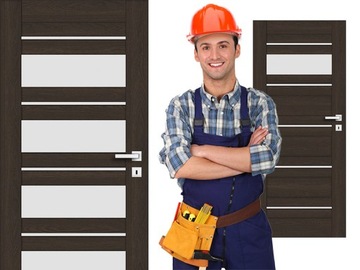 Drzwi wewnętrzne PERFECTDOOR EVIA opcja OŚCIEŻNICE