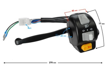 Przełącznik zespolony lewy Scalpel