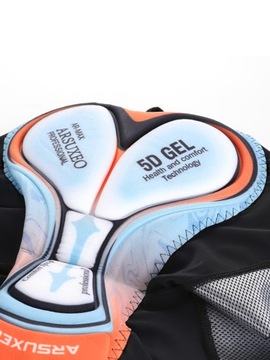 Спортивная юбка женская велосипедная шорты с 5D -вставкой Gel Arsuxeo