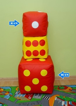 КУБИКИ PUFA С БЛОКАМИ ДЛЯ ИГРЫ 50 SEAT CUBUE