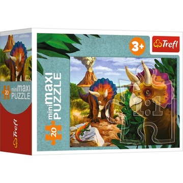 PUZZLE 20 MiniMaxi Poznaj świat dinozaurów 21139
