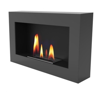 Biokominek UNIFLAM 70 x 40 cm GRAFITOWY BOX