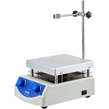 VEVOR Mieszadło Magnetyczne 2000 OBR./MIN 3000 ML 380°C Ogrzewanie Blacha