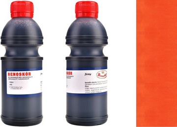 POMARAŃCZOWY 6 POMARAŃCZOWA FARBA RENOSKÓR DO ZAMSZU i NUBUKU 250 ml G12-98