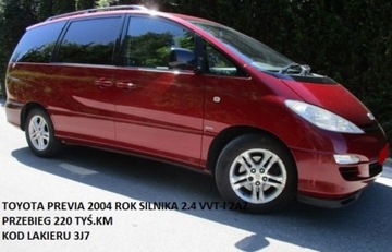 TOYOTA PREVIA II 00-06 ДВЕРЬ ПЕРЕДНЯЯ ЛЕВАЯ LAK 3J7 И ДРУГИЕ СМ.