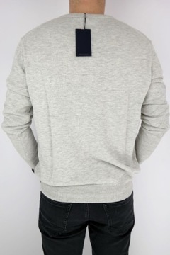 TRUSSARDI sweterek męski, szary SWTR11 (XL)