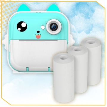 МИНИ ПРИНТЕР МОМЕНТАЛЬНАЯ КАМЕРА ТЕРМО + РОЛИКИ
