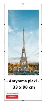 ANTYRAMA 33x98 cm RAMKA NA ZDJĘCIA 98x33 cm na puzzle, plakat, zdjęcia