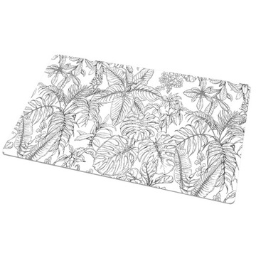 Pod zeszyt podkładka winyl na stół Rysowane liście