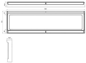 LAMPA OŚWIETLENIA TABLICY REJESTRACYJNEJ