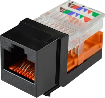 PANDUIT Moduł Keystone kat.5e czarny NK5E88MBLY