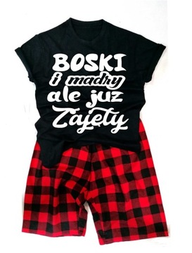 Męska Piżama TWÓJ TEKST Prezent na WALENTYNKI XL