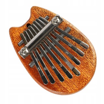 Твердое пианино Mini Kalimba с 8 клавишами и большим пальцем