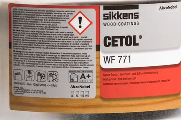 SIKKENS CETOL WF 771 10л ПРОМЫВКА ДЛЯ ДЕРЕВА 73 ЦВЕТА