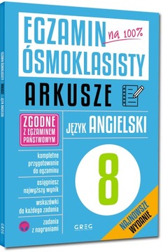 ARKUSZE JĘZYK ANGIELSKI Najnowsze Wydanie Egzamin