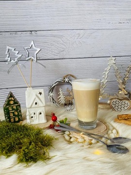 Zestaw Szklanek 300ml do latte 6szt