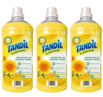 3x Koncentrat do płukania Tandil 1,8l 72 prania