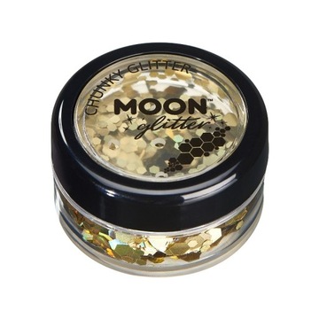 Brokat MOONGLOW Holographic Chunky Glitter Gold
