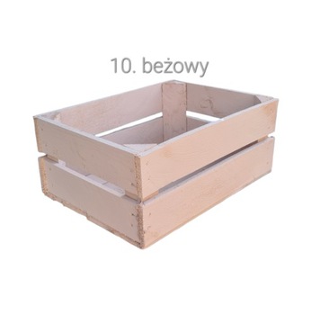 ДЕРЕВЯННАЯ КОРОБКА, декоративная, ЦВЕТА, 38x28x15