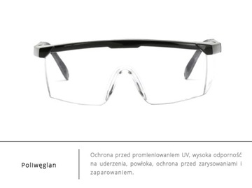 ЗАЩИТНЫЕ ОЧКИ, РЕГУЛИРУЕМЫЕ ШАБЛОНЫ, ОТВЕРСТИЯ ДЛЯ СТРУН.