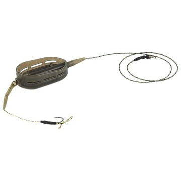 Carp Fishing Cage Feeder Hair Rigs Lure Feeder