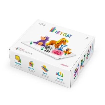 TM Toys Hey Clay Глина Животные Ферма