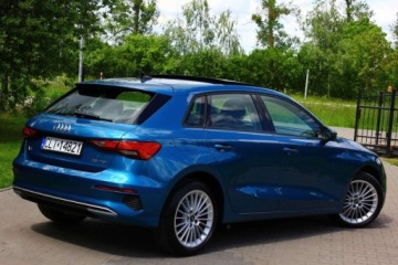 Audi A3 8Y Sportback 2.0 35 TDI 150KM 2021 Audi A3 Sportback Sportback 35TDI S tronic Advanced 150KM Bezwypadkowy Ser, zdjęcie 10